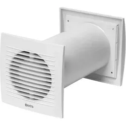 Wärmeverteiler Lüfter Ventilator Ab- Zuluft Thermostat Wärmelüfter Warmluft Wand Ø 125 mm 200 mm