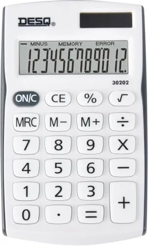 DESQ® Mobile Rechner, 12-stelliges Display