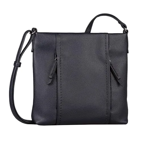 TOM TAILOR Umhängetasche Beca Cross Bag M - Gürteltaschen aus hochwertigem Kunstleder, stilvolles Design in Dunkelblau, ideal für den täglichen Gebrauch und praktische Aufbewahrung.
