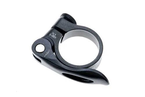 ERGOTEC Sattelklemme 34,9 mm Klemmring SCQ-100 Schwarz MTB Schnellspanner