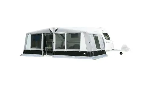 DWT - aufblasbares Vorzelt - Wohnwagen - Scala Air 280 - herausnehmbare Vorder- und Seitenwände - Ganzzelt 280 cm Tiefe - Air-In-System, Größe:Gr. 71 Umlaufmaß 1006-1030 cm