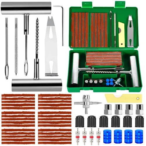 Pcs Reifenreparaturset, Autoreifen Reparaturset, Tragbar Reifen Reparaturs... 58