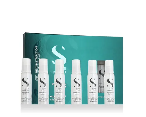 ALFAPARF SEMI DI LINO REPERATIVE Regenerierende Ampullen 6x13ml - Haartherapien, -öle & -schutz: Regenerierende Ampullen für beschädigtes Haar, stärken und reparieren die Haarstruktur für gesundes, glänzendes Haar.