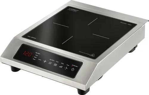 Caso Pro Chef 3500 Einzel-Induktionskochplatte - Induktionskochfeld für schnelles, energiesparendes Kochen mit modernster Technologie. Ideal für Kochevents, Camping oder mobile Gastronomie, robust und pflegeleicht.
