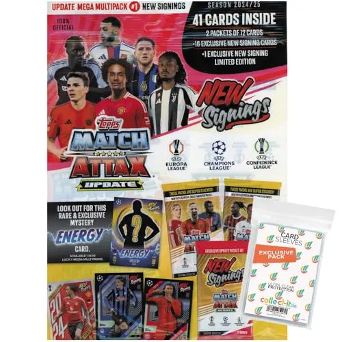 Bundle mit Match Attax Champions League 2024/25