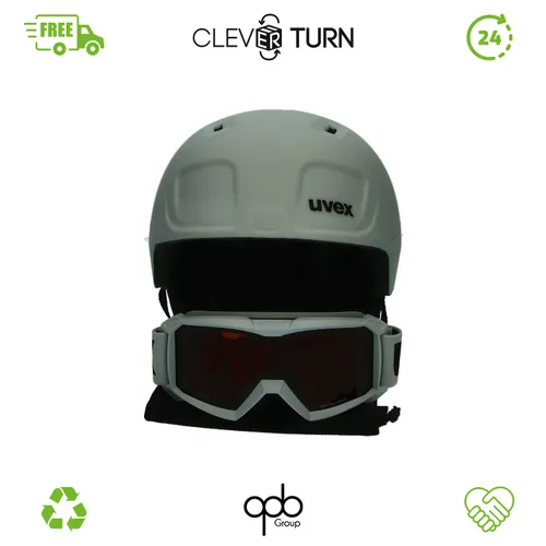 uvex heyya pro set - Skihelm und Skibrille für Kinder 51-55 - Sonstige, sicheres Skihelm-Set mit uvex heyya pro Helm und flizz LG Skibrille für maximalen Komfort und Schutz vor UV-Strahlen.