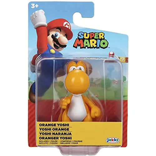 Super Mario Pers.6 cm Orange Yoshi 48850