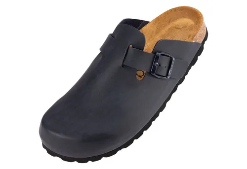 Palado Kiel Clog blau 41 EU - Pantoletten in Größe 41, aus hochwertigem Synthetik, mit bequemer Veloursleder-Innensohle und rutschfester EVA-Sohle für optimalen Komfort den ganzen Tag.