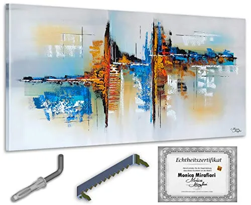 Poster & Bildende Kunst Blau von Monica Mirafiori