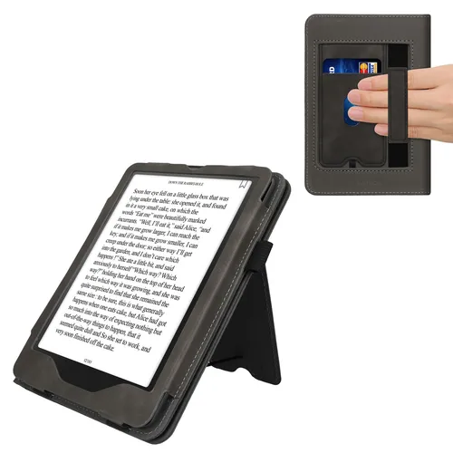 Flip Hülle für Amazon Kindle Paperwhite 2024 Colorsoft Handschlaufe eReader