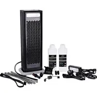 Alphacool Eiswand 360 CPU - All-in-One-Flüssigkeitskühler - Schwarz - Wasserkühlung / Zubehör, leistungsstarker 360mm Radiator für optimale Kühlung und verbesserte Systemleistung.