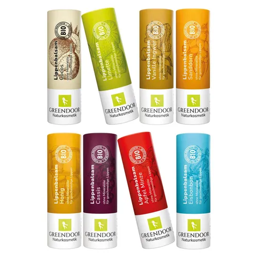 GREENDOOR Lippenpflege-Set Tutti