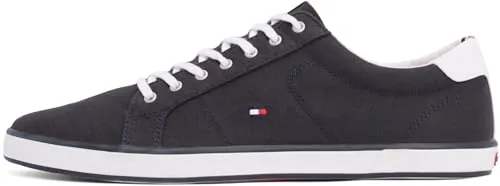 Tommy Hilfiger Herren Schuhe Lace Up Sneaker Harlow Blau - Herren-Sneaker mit klassischem Schnürdesign, bequem und stilvoll für jeden Anlass, ideal für modebewusste Männer.