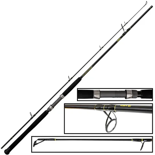 Black Cat Premium Welsrute Solid Spin 2,70 m - Wurfruten für modernes Welsfischen, entwickelt von Experten für maximale Stärke und leichtes Gewicht dank Vollcarbon-Konstruktion.