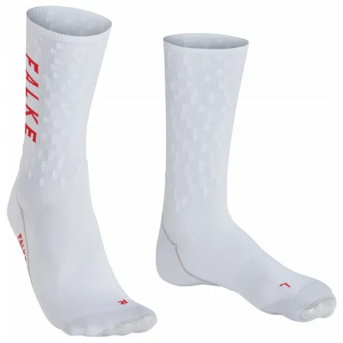 Falke BC Impulse Unisex Biking Socken 42-43 - Radsocken mit Impuls-Technologie für optimale Dynamik und Komfort. Das belüftende Netzgestrick hält die Füße kühl und trocken, ideal für Rennradfahrer.