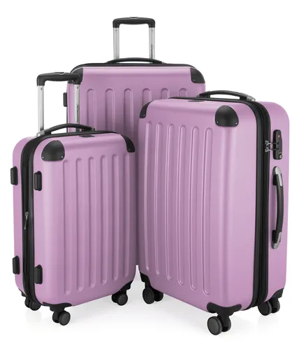 HAUPTSTADTKOFFER - Spree - 3tlg Hartschalenkoffer Set - Koffer Set in 3 Größen (S, M, L) mit 15% Volumenerweiterung und TSA-Schloss für sichere Reisen. Ideal für Kurztrips oder Weltreisen, ausgestattet mit 4 leisen 360°-Rollen für maximalen Komfort.