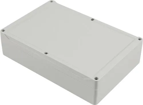 Hammond Electronics 1555VAL2GY Universal-Gehäuse - Gehäuse aus robustem Polycarbonat, bietet optimalen Schutz für Ihre Elektronik und ist ideal für individuelle Projekte.