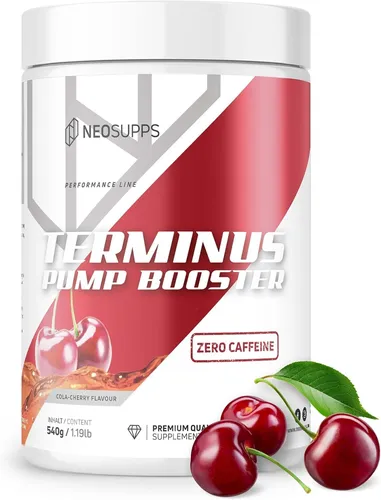 Neosupps Terminus PUMP XXL Cola Cherry, 540g, Pre Workout Booster ohne Koffein