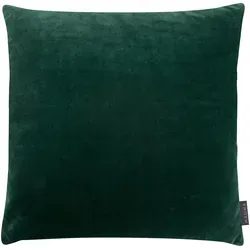 Magma Dekokissenhülle Samt Uni 40x40 cm | grün - grün in grün von MAGMA Heimtex