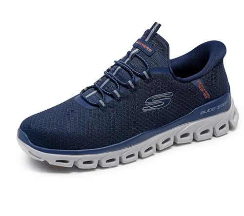Produktbild Skechers Herren Hands-Free Slip-ins Glide-Step Noxus Sneaker, Navy, 48.5 EU
