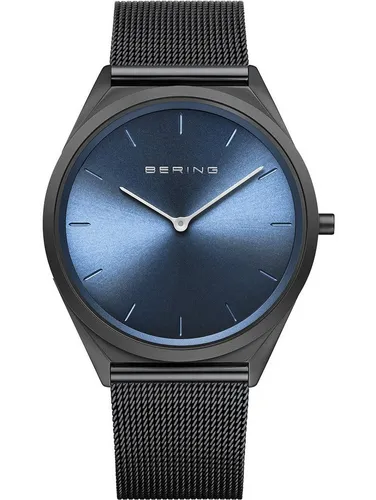 BERING Ultra Slim Unisex Uhr 17039-227 - Elegante Quarz-Armbanduhr mit 3 ATM Wasserdichtigkeit und kratzfestem Saphirglas, ideal für stilbewusste Damen und Herren.