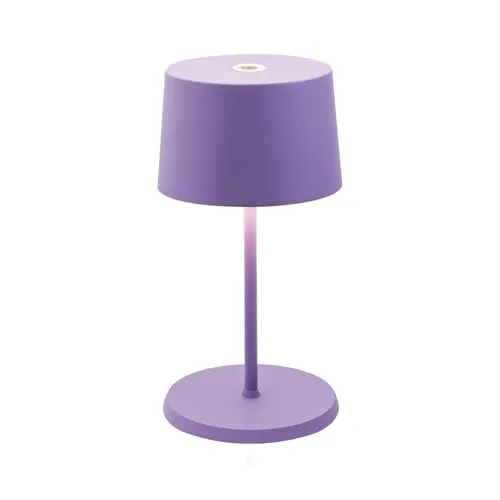Zafferano Olivia Mini Lampe in lila von Zafferano