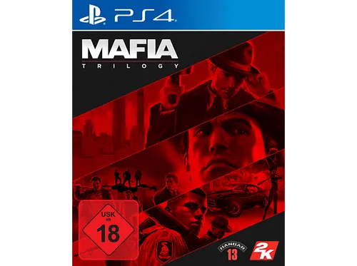 Mafia Trilogy - [PlayStation 4] - PS4 Spiel ab 18, erlebe die packende Mafia-Geschichte in einer neu gestalteten Grafik und mit allen DLCs für ein ultimatives Spielerlebnis.