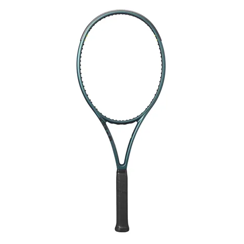 Wilson Tennisschläger Blade 100L v9 - Leichter Allroundschläger in Emeraldgrün - Tennisschläger für Wettkampfspieler, bietet ultimative Kontrolle und Stabilität. Der Blade 100L V9 ist wendig und ermöglicht mühelose Schwünge.