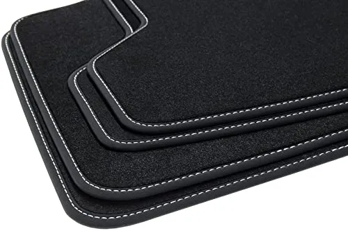tuning-art Auto-Fußmatten B25 für BMW 5er E39 (1995-2004) - Hochwertige, passgenaue Fußmatten aus 100% Polyamid mit rutschfestem Befestigungssystem für optimalen Halt. Ideal für BMW 5er E39 Limousine und Touring.