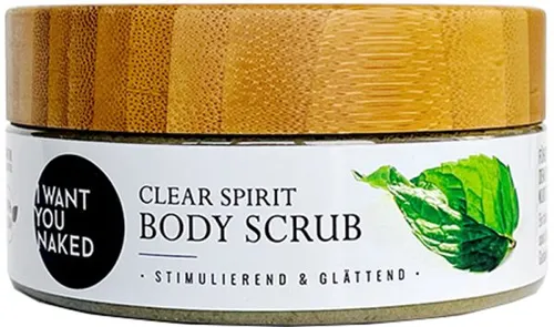 I Want You Naked Clear Spirit Körperpeeling Minze & Avocado-öl 200 ml KP-14
