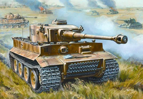 Zvzeda 5002 1/72 Tiger I