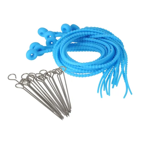 Rouladenbinder Nadeln Set Silikonbinder 54cm & Edelstahl Spieße Wiederverwendbar