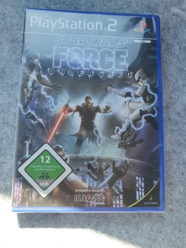 STAR WARS: The Force Unleashed für PS2 - Neu in Folie - Action & Abenteuer Spiel für Sony PlayStation 2, USK ab 12 Jahren, erlebe die Macht in einem epischen Star Wars Abenteuer!