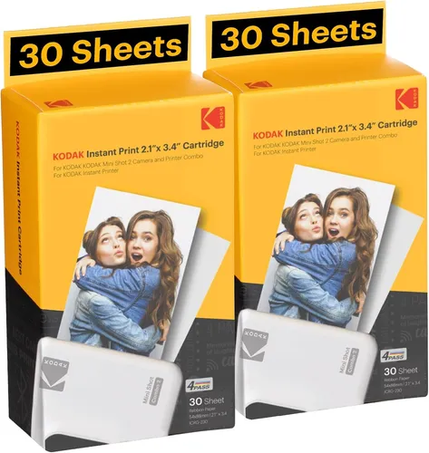 KODAK 60er Packung Fotopapier für Mini 2 und Mini Shot 2