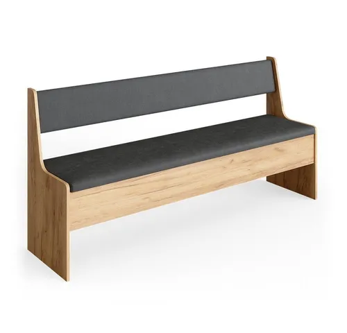 Vicco Eckbankgruppe Küchenbank Roman 167cm mit Truhe in beige von Vicco