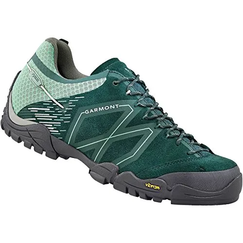 GARMONT Damen Sticky Stone GTX Schuhe, Dark Green-Light Green, UK 5