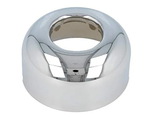 tecuro Siphonrosette Innen-Ø 32 mm x Außen-Ø 70 mm x Höhe 35 mm, Messing verchromt