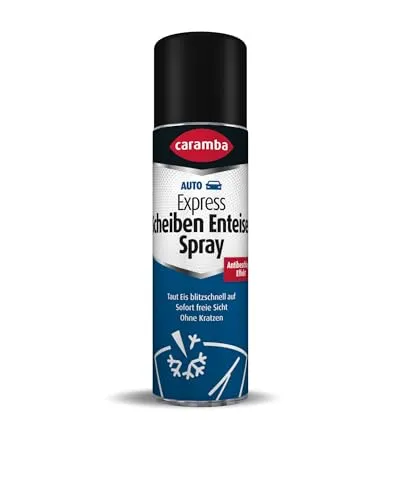 CARAMBA Express Scheiben Enteiser Spray 500ml - Scheibenreiniger mit Frostschutz, effektiv gegen Eis und Frost für klare Sicht und Sicherheit im Winter.