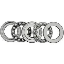 SKF 52204 Axial-Rillenkugellager - Kugellager mit Innen-Ø 15 mm und Außen-Ø 40 mm, bietet hohe Belastbarkeit und Langlebigkeit dank hochwertigem Wälzlagerstahl.