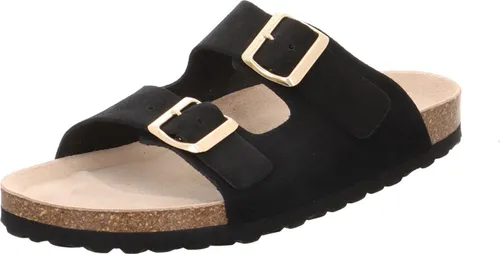 Natural Sense Damen Leder Pantolette Sandale 1156604 schwarz - Größe 43 EU - Hochwertige Damen Leder Pantolette mit optimalem Komfort für den ganzen Tag. Die rutschfeste Sohle bietet gute Dämpfungseigenschaften. Ideal für einen eleganten Look, der sowohl casual als auch schick ist. Perfekt für stilbewusste Frauen!