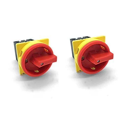 ARLI Hauptschalter 16A 4-polig für Fronteinbau – IP20 - Sonstiges Elektromaterial – Zuverlässiger Lasttrennschalter für Schaltschränke mit robustem Design und einfacher Installation.