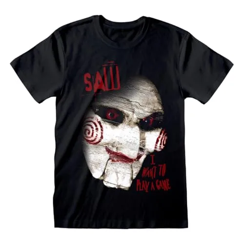 Saw Close Up T-Shirt, Schwarz, S