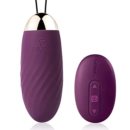 Deluxe Vibrator Vibro Ei mit Fernsteuerung, Vibratorei Leise Starke für Sie G-Punkt Klitoris Stimulator, Analvibratoren Dildo mit 26 Vibrationsmodi, Sex spielzeug für Paare