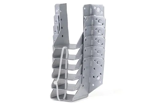 Alberts 331375 Balkenschuh | Typ A | sendzimirverzinkt | 60 x 100 mm | 6er Set
