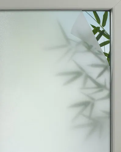Sonnenschutzfolie Privacy 50 - Statisch haftend, halbtransparent - Statische Fensterfolie für optimalen Sichtschutz und 85% UV-Schutz. Ideal zur Verbesserung der Privatsphäre bei Tageslicht und einfach anzubringen.