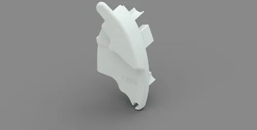 Produktbild Linker Frontblendenverschluss, weiß