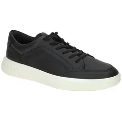 Ecco 55160411001 Schnürschuh schwarz 47 EU - Sportlicher Schnürschuh in Größe 47, aus hochwertigem Leder gefertigt. Ideal für den täglichen Gebrauch, bietet er optimalen Komfort und eine robuste Polyurethan-Laufsohle.
