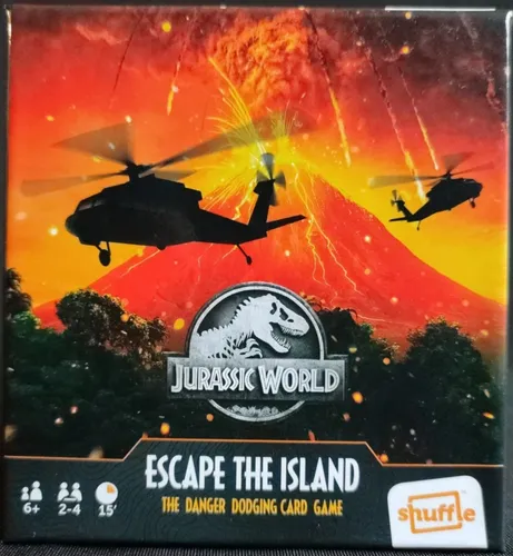 Jurassic Worls Escape The Island - Cartamundi - Ab 6 Jahren - Neu
