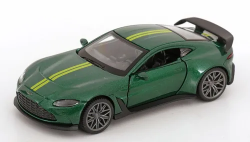 1:43 CMJ Aston Martin V12 Vantage 2022 greenmetallic/yellow
