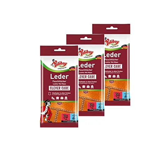 Poliboy Leder Feuchttücher